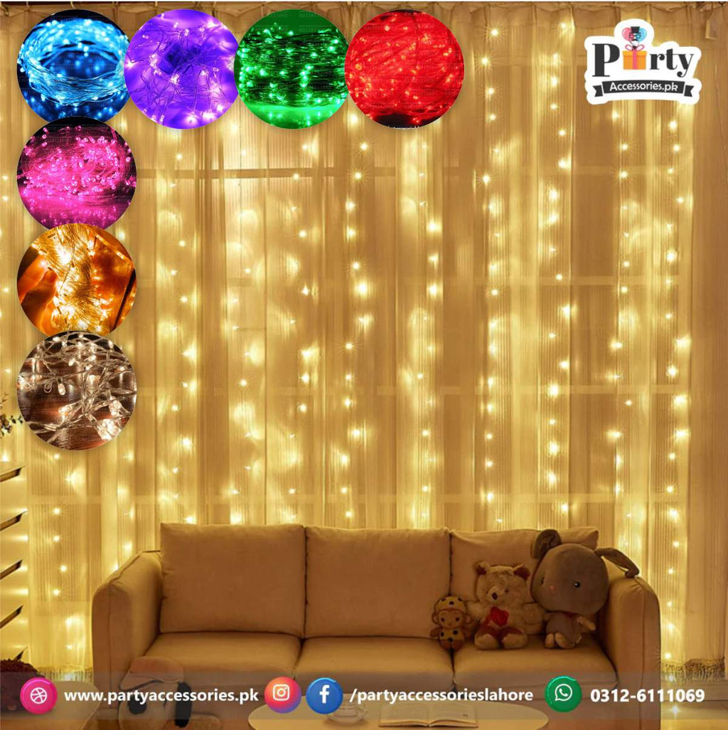 Fairy Lights Strings electric LED plug in strings for wall Decoration