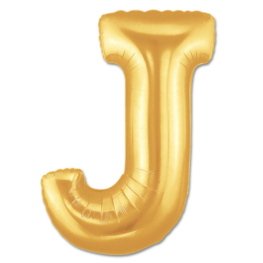 Letter Alphabet Golden Foil Balloons