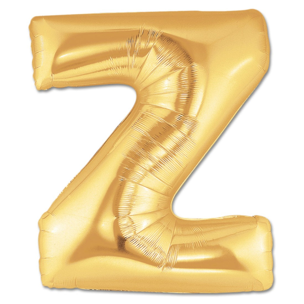 Letter Alphabet Golden Foil Balloons