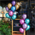 Metallic Chrome Balloons in Shinny colors for Balloons garland Arch sets