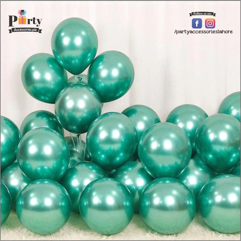 Metallic Chrome Balloons in Shinny colors for Balloons garland Arch sets