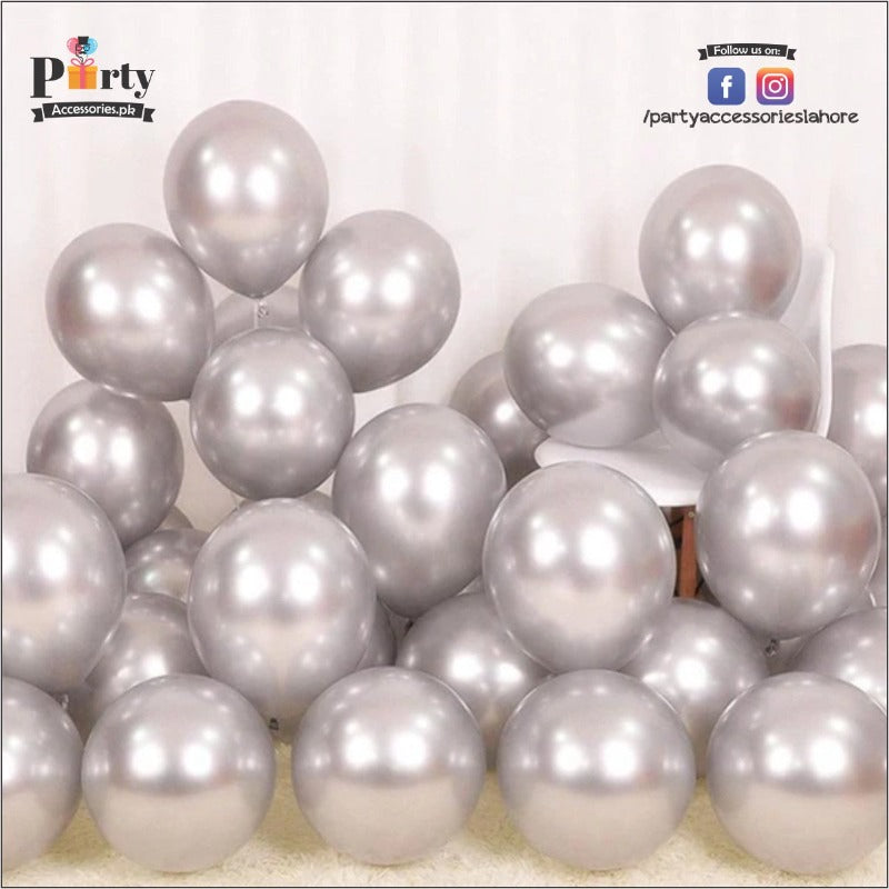Metallic Chrome Balloons in Shinny colors for Balloons garland Arch sets