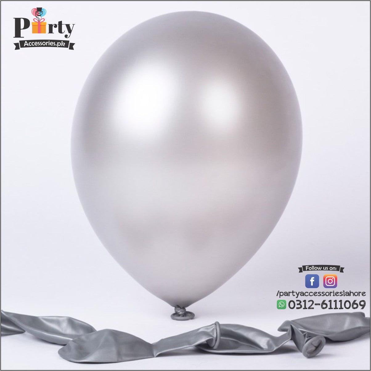 Plain Colored Latex Balloons